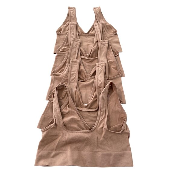 Rhonda Shear 5 Pack Original Ahh Bra Size Small Seamless Stretch Sienna 626.17 - Picture 3 of 5